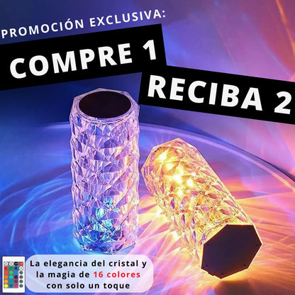 COMPRE 1 RECIBA 2 +Lampara De Mesa De Cristal + ENVIO GRÁTIS